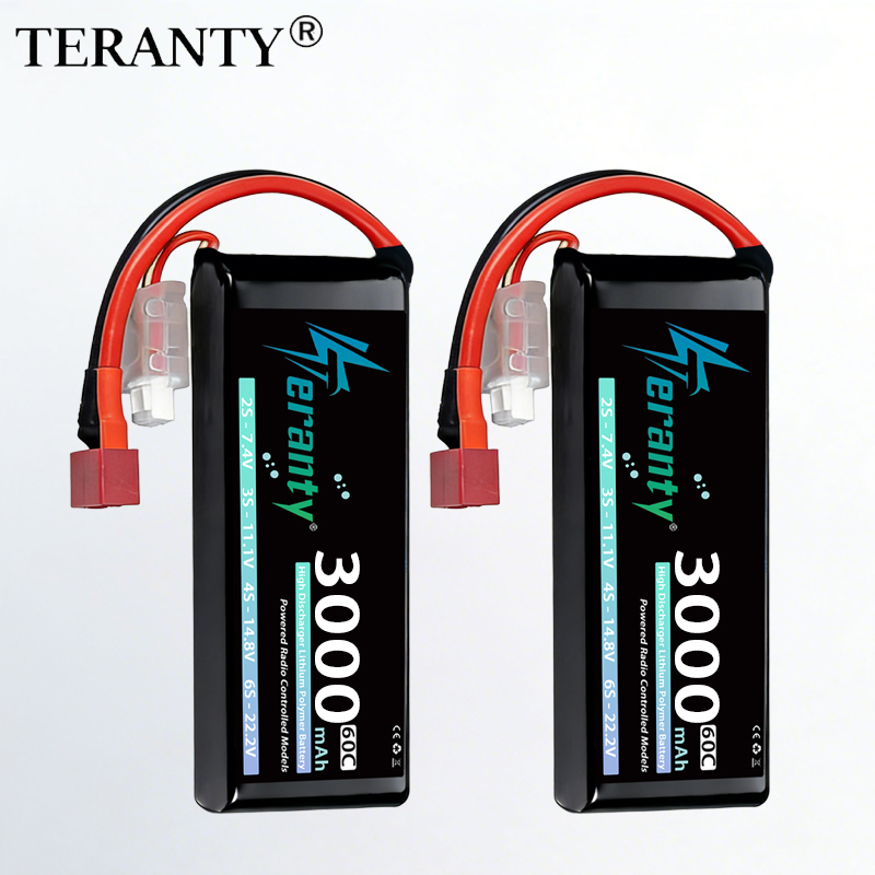 Rc Hobby De - Bateria Lipo TERANTY 2S 3000mAh 7.4V