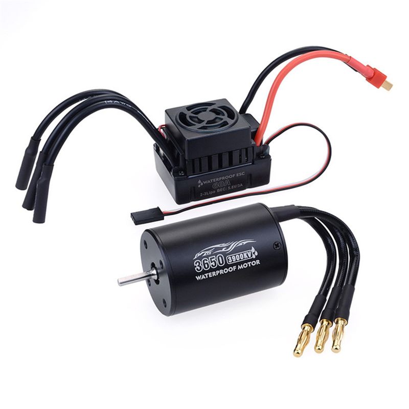 Esc Waterproof 60A - Motor sem escova à prova d'água