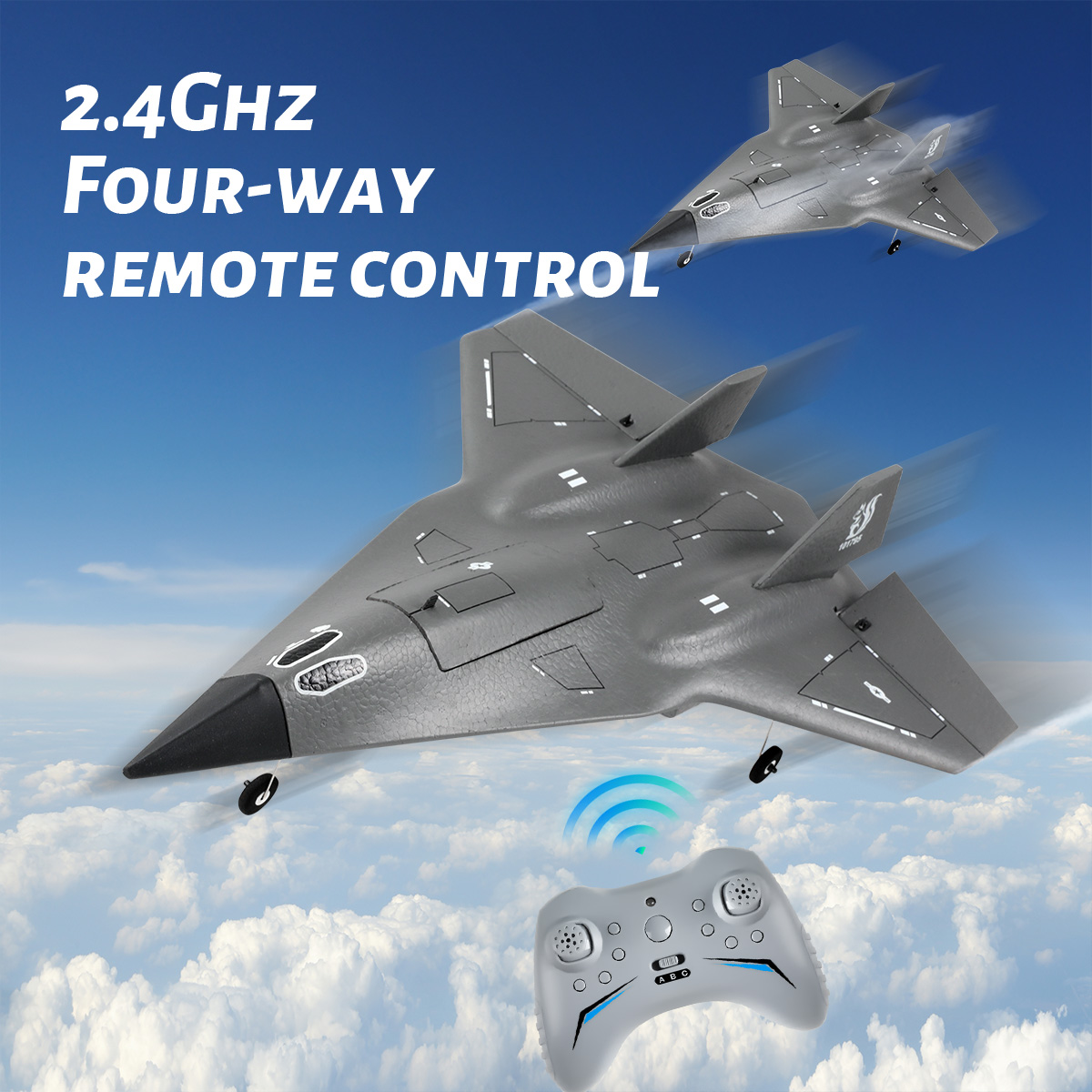Avião RC FX9672 2.4G de 4 cana - Rc Planes Horizon Hobby avaliação e preço