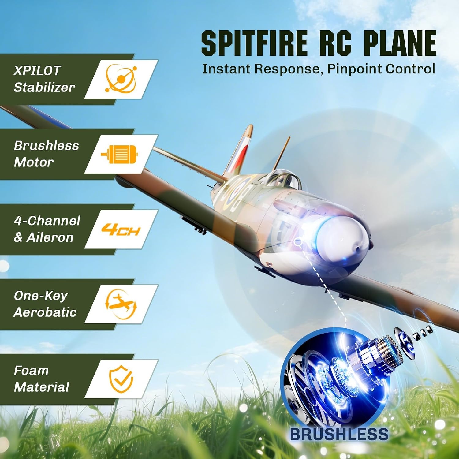 Avião RC sem escovas VOLANTEXR - Rc Planes Horizon Hobby avaliação e preço
