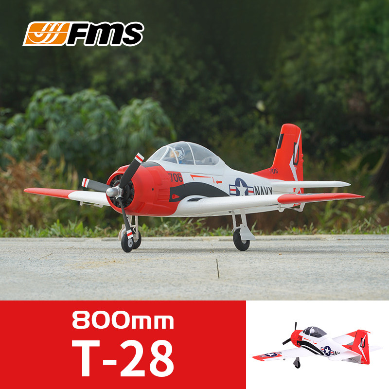 Novo FMS T28 Trojan 800Mm Aviã - Rc Planes Horizon Hobby avaliação e preço
