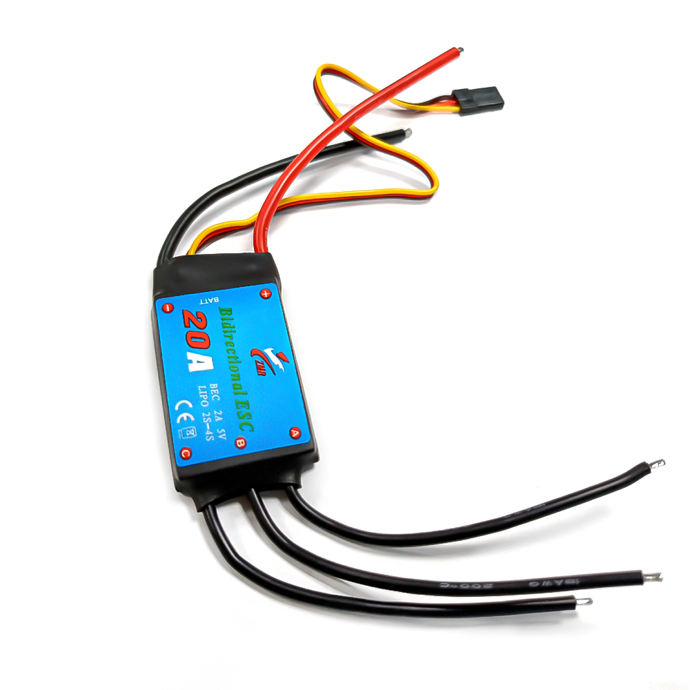 ZMR 12A-80A Bidirecional Brush - Esc Waterproof 60A avaliação e preço