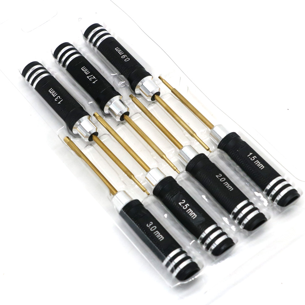 7 pçs chapeamento de titânio m - Rc Hobby Electric Screwdriver avaliação e preço