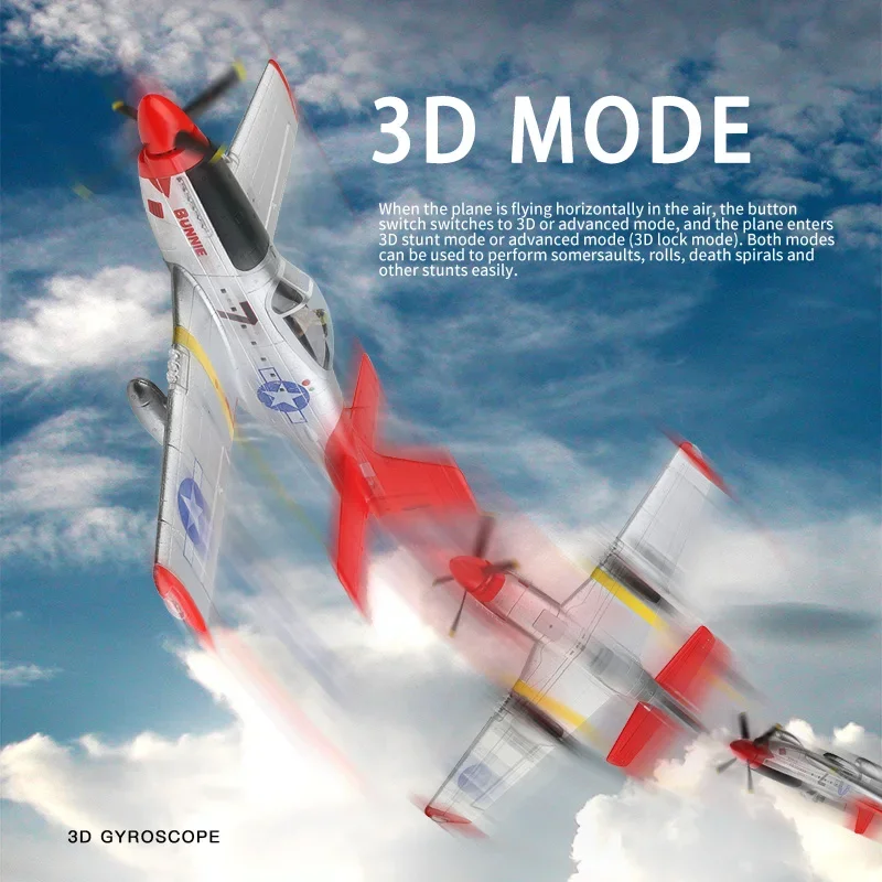 WLtoys XK A280 RC Avião P51 Fi - Rc Planes Horizon Hobby avaliação e preço