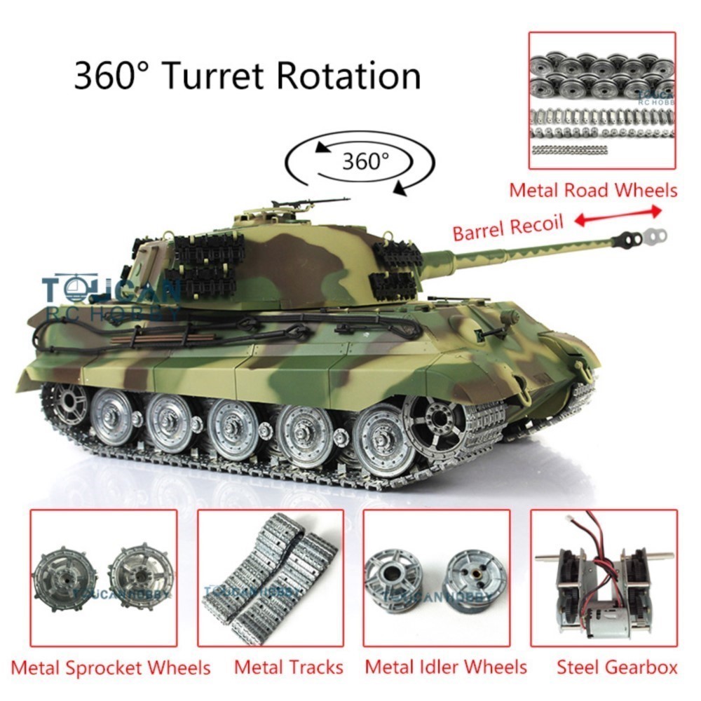 Tanque RC Heng Long 1/16 Escal - Rc Hobby Kings avaliação e preço
