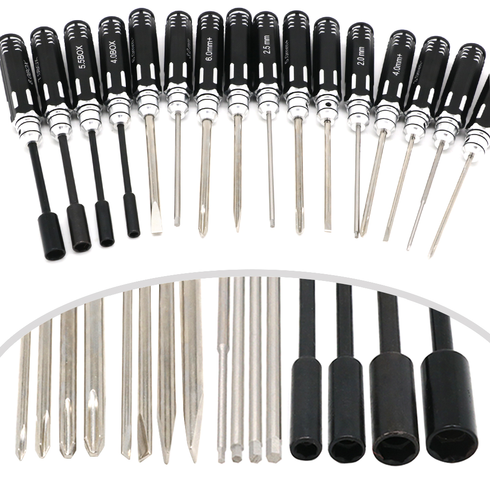 Conjunto de chave de fenda hex - Rc Hobby Electric Screwdriver avaliação e preço