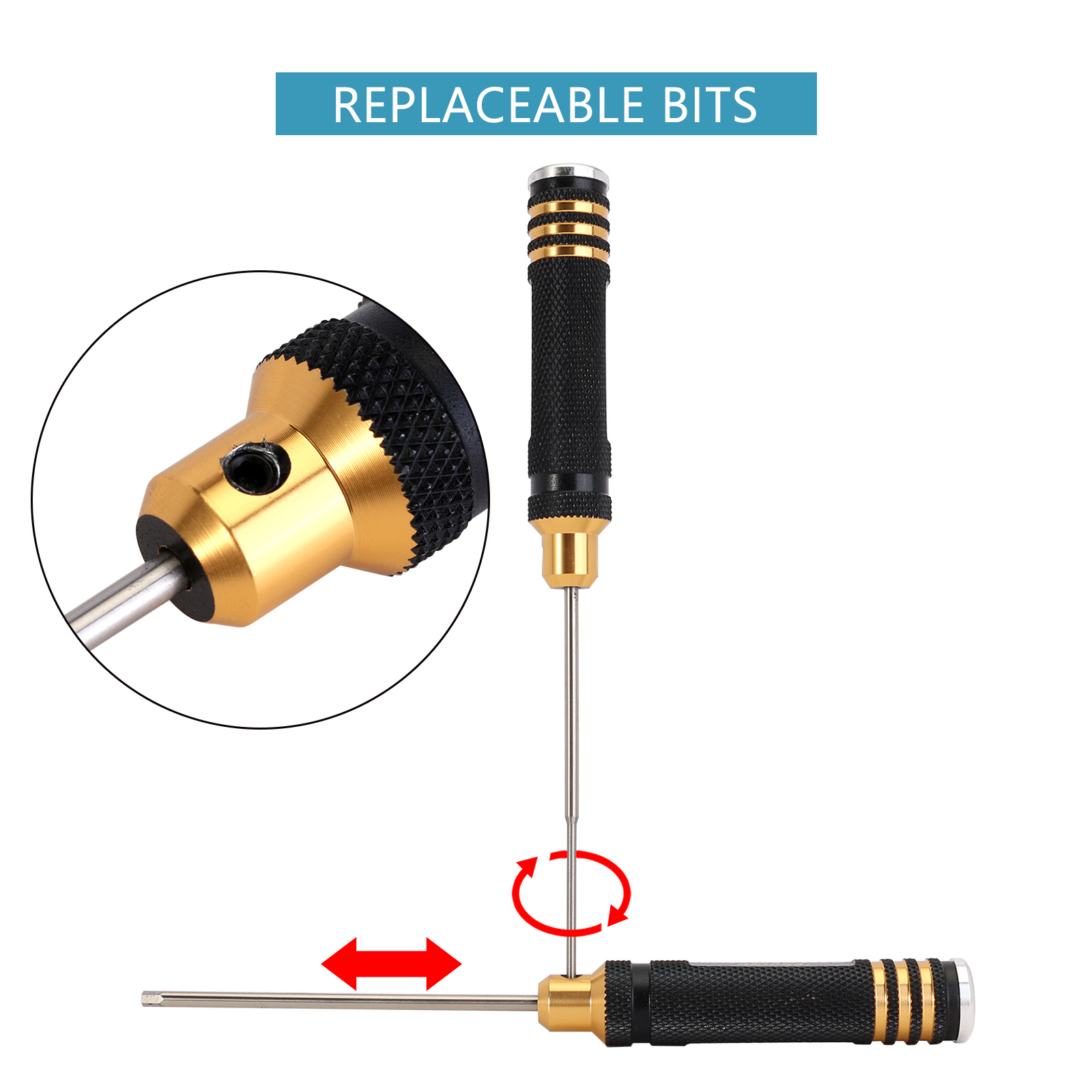 Injora 7 peças conjunto de cha - Rc Hobby Electric Screwdriver avaliação e preço