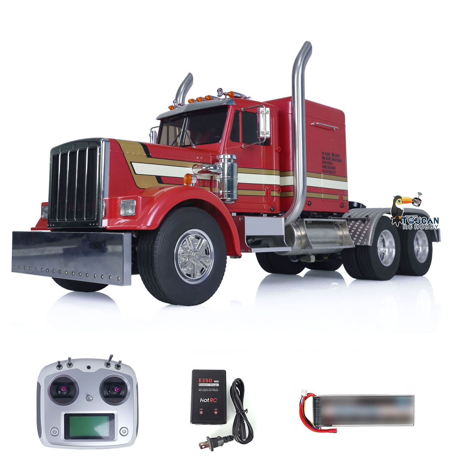 1/14 6x6 rc caminhão trator rt - Rc Hobby Kings avaliação e preço